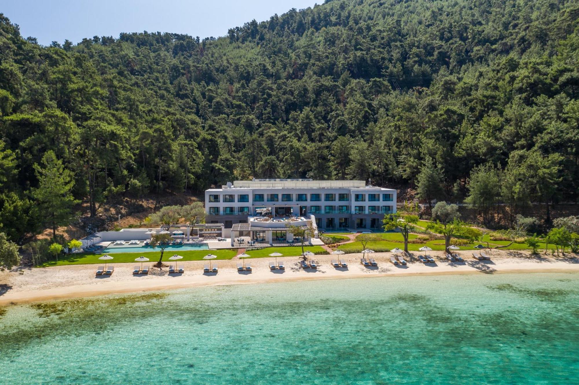 Vathi Cove Luxury Resort & Spa Chrysi Ammoudia Extérieur photo