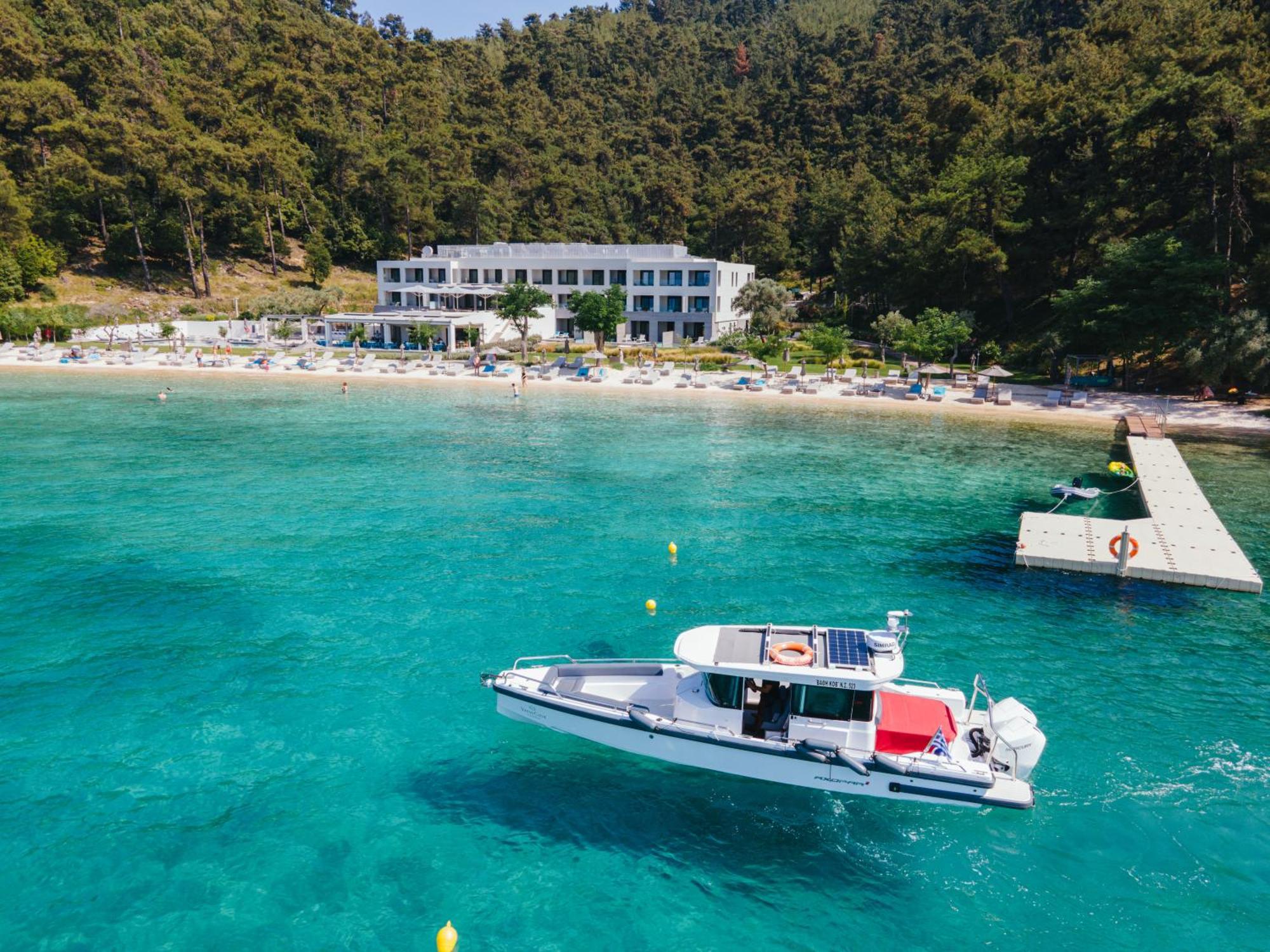 Vathi Cove Luxury Resort & Spa Chrysi Ammoudia Extérieur photo
