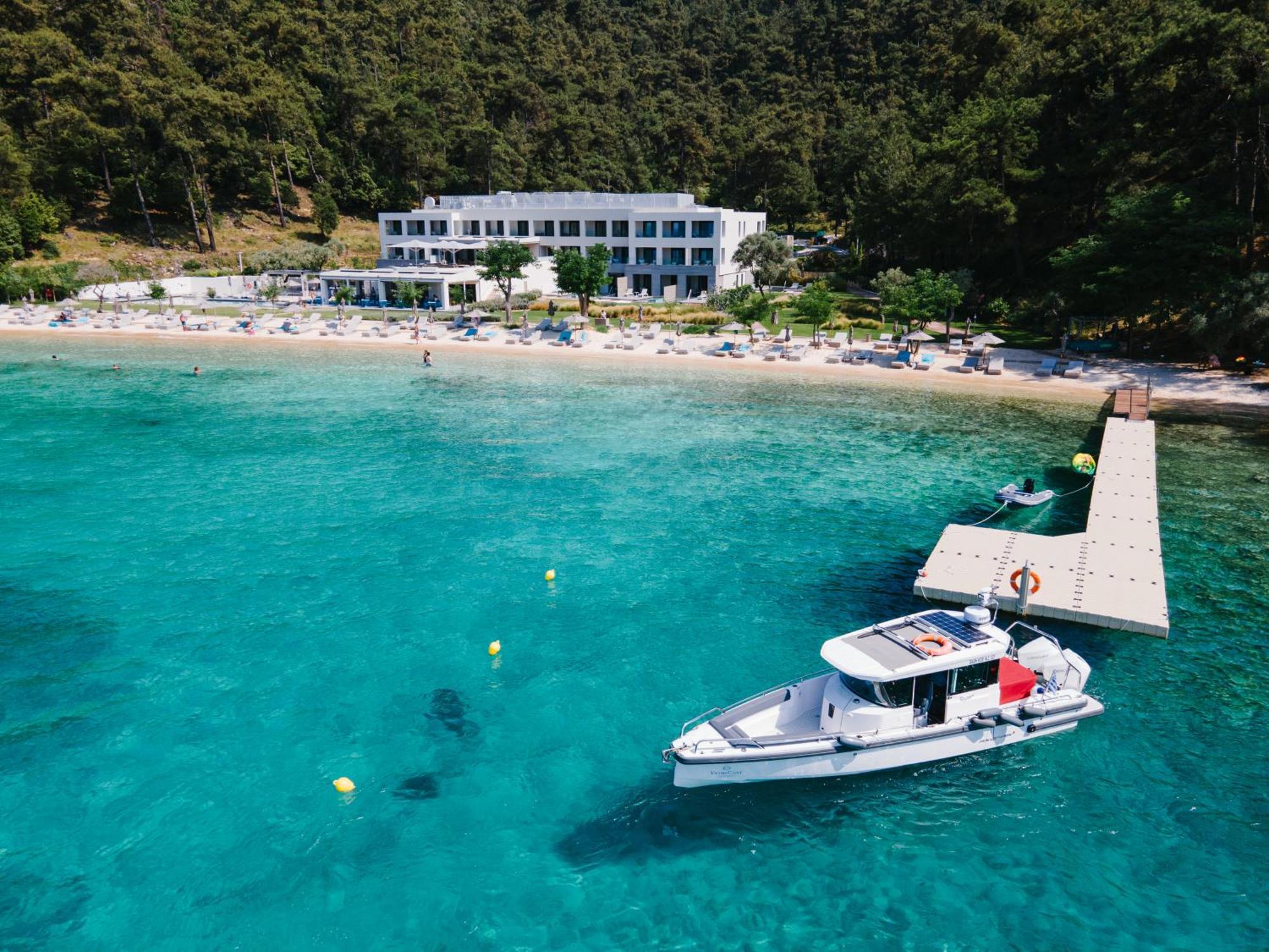 Vathi Cove Luxury Resort & Spa Chrysi Ammoudia Extérieur photo