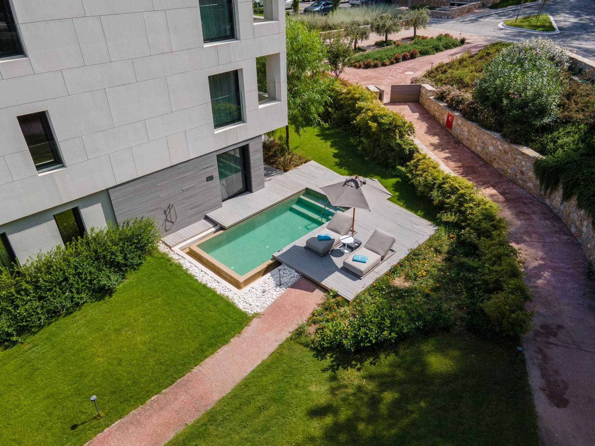Vathi Cove Luxury Resort & Spa Chrysi Ammoudia Extérieur photo