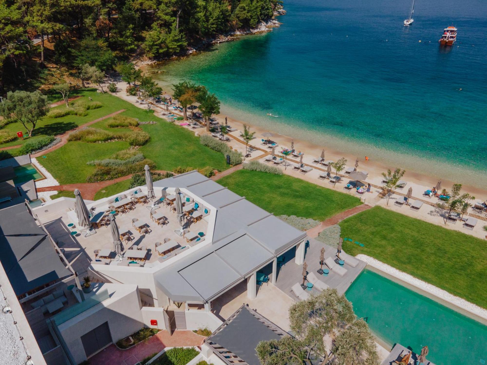 Vathi Cove Luxury Resort & Spa Chrysi Ammoudia Extérieur photo