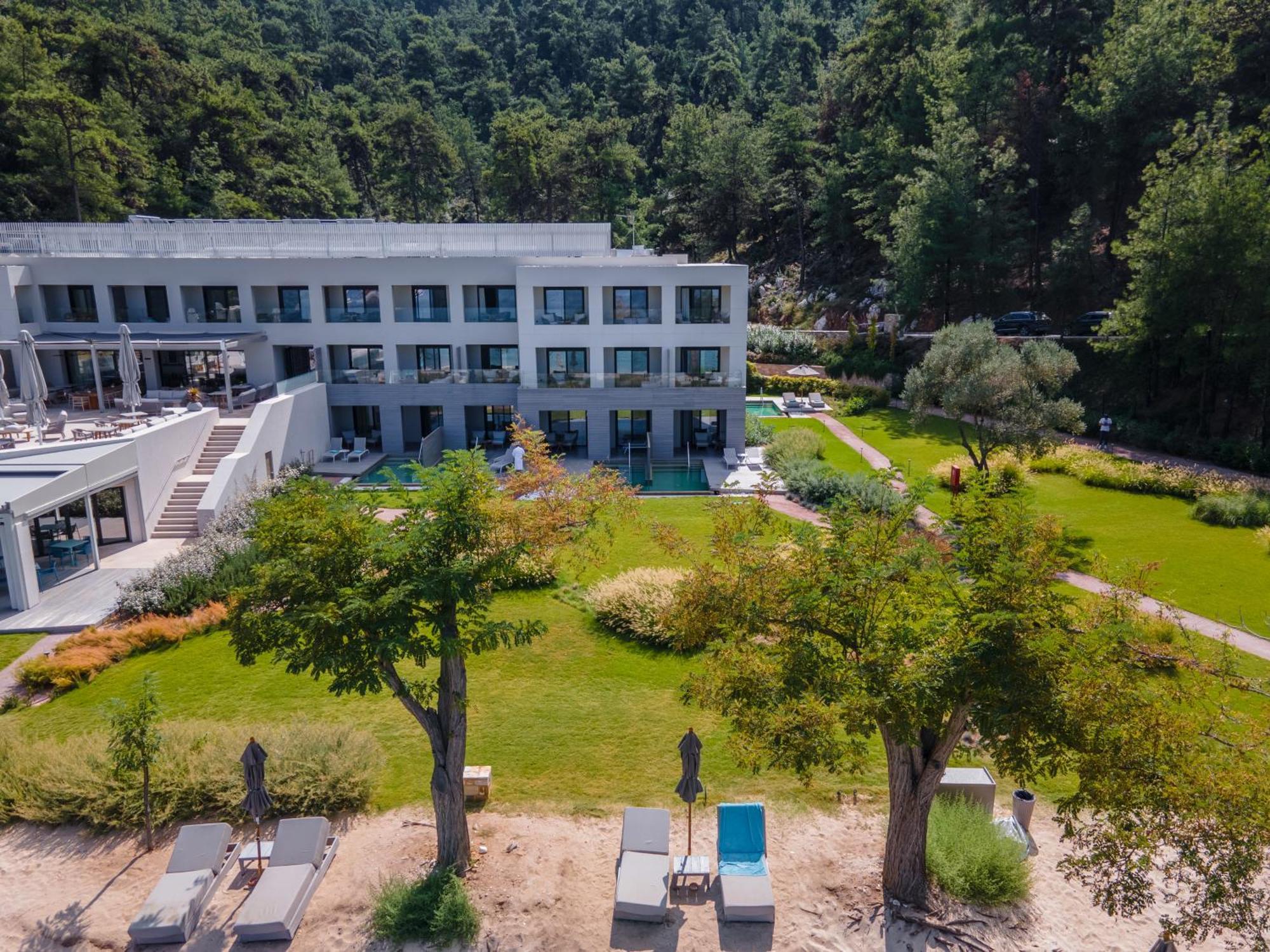 Vathi Cove Luxury Resort & Spa Chrysi Ammoudia Extérieur photo