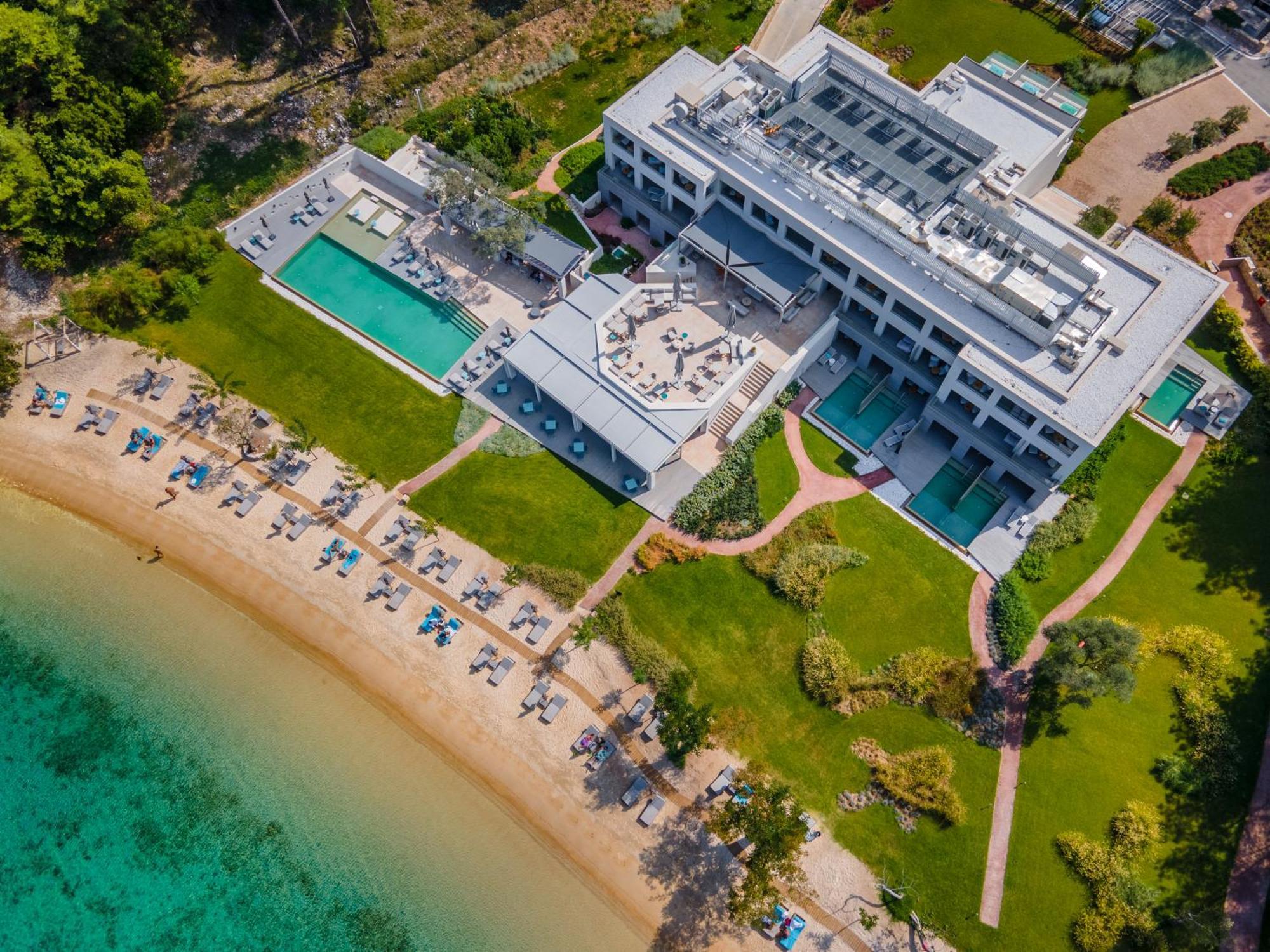 Vathi Cove Luxury Resort & Spa Chrysi Ammoudia Extérieur photo